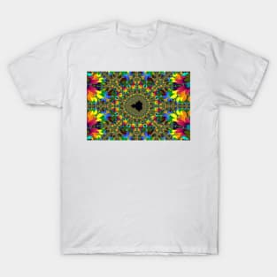 Psychedelic Mandelbrot Set Fractal T-Shirt